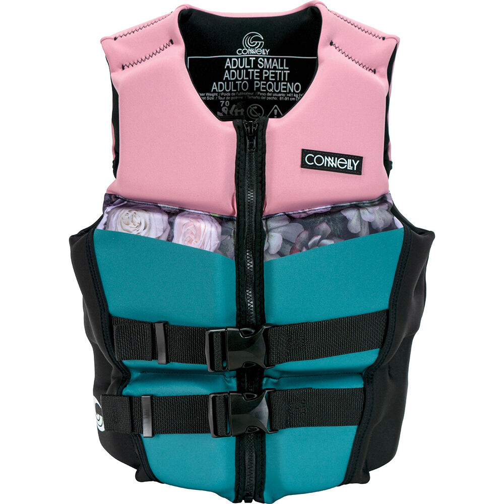 teal women's life jacket