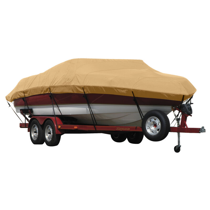 Exact Fit Covermate Sunbrella Boat Cover for Tahoe Q6 Sport  Q6 Sport W/Port Motor Guide Trolling Motor I/O image number 17