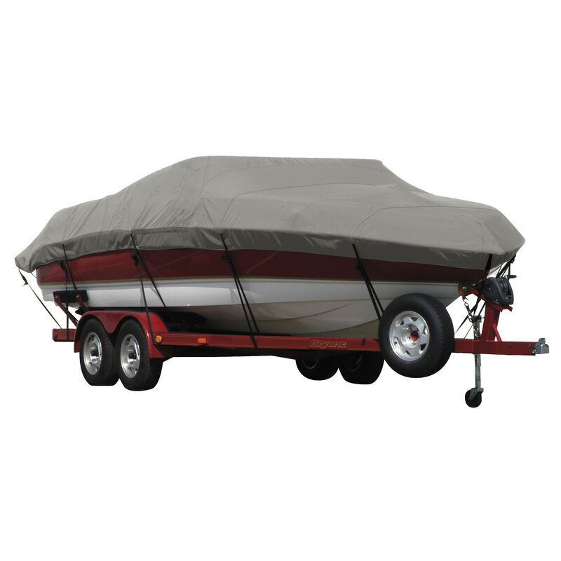 Exact Fit Covermate Sunbrella Boat Cover For CORRECT CRAFT SKI NAUTIQUE 2001 COVERS PLATFORM w/BOW CUTOUT FOR TRAILER STOP image number 1