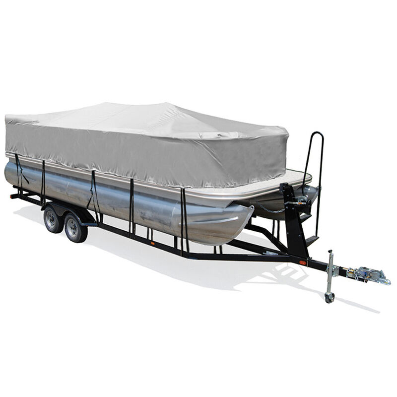 Covermate 300 Trailerable Boat Cover for 22'-24' Pontoon Boat image number 1