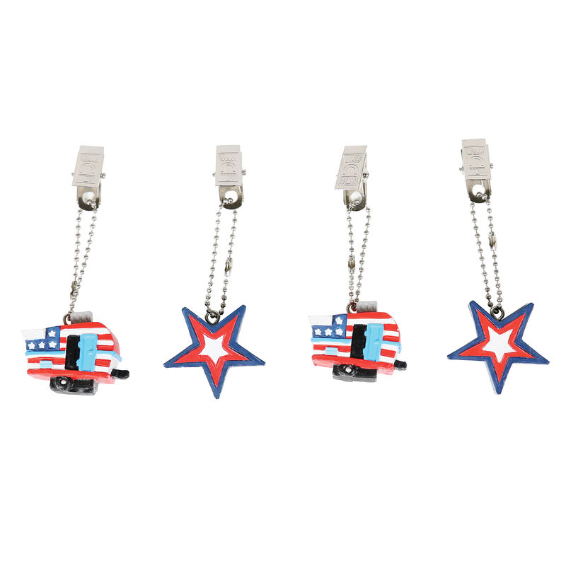 Patriotic Tablecloth Weights, Set of 4 image number 1