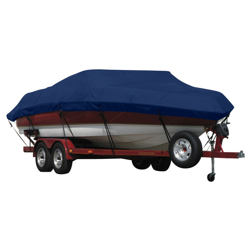 Exact Fit Covermate Sunbrella Boat Cover for Tracker Targa 18 Wt  Targa 18 Wt W/Port Minnkota Trolling Motor O/B image number 9