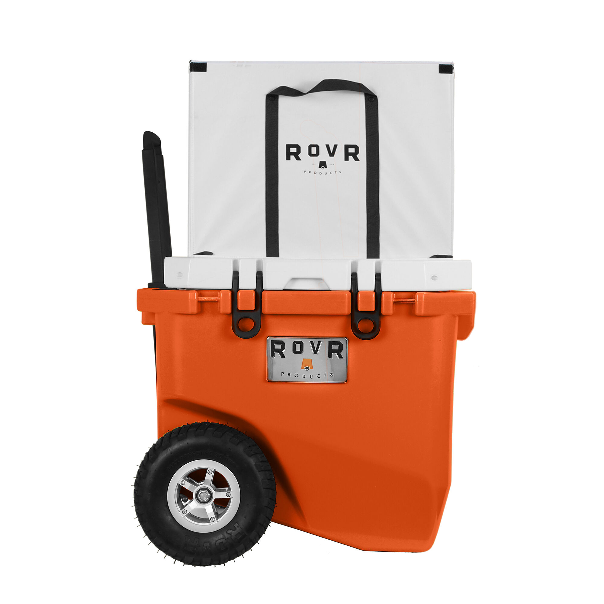 RovR RollR 45-Qt. Wheeled Cooler with Collapsible LandR Bin