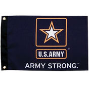 Military Flag Army Strong, 12" x 18"