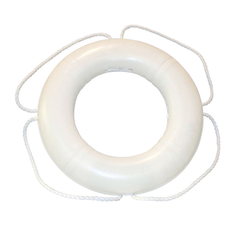 Dock Edge 20" Dolphin Life Ring, US & Canada Approved, White image number 1