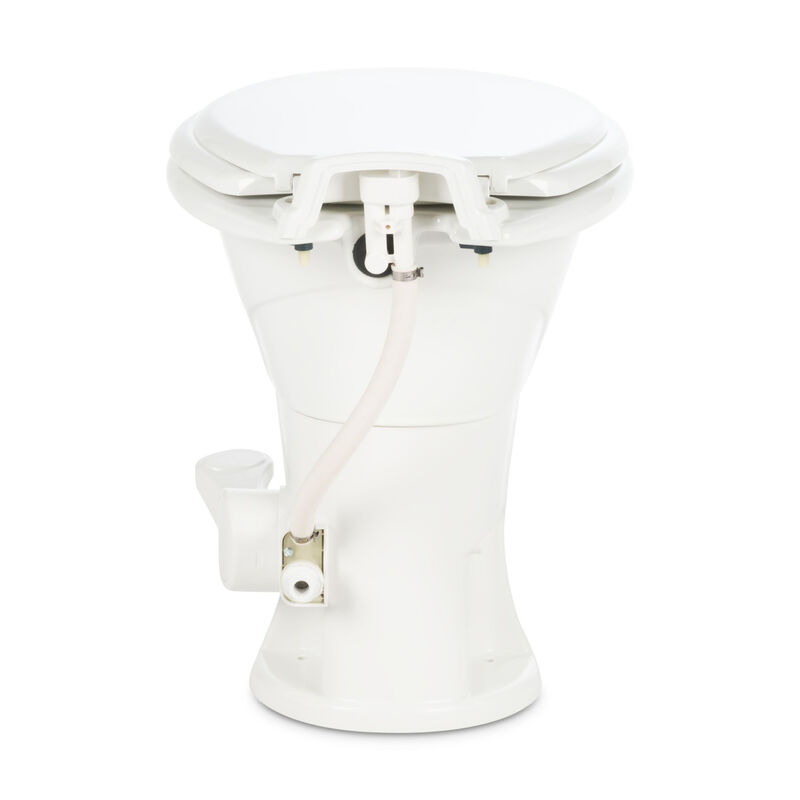 Dometic Ceramic 13" 310 Series RV Toilet With Hand Sprayer, White image number 4