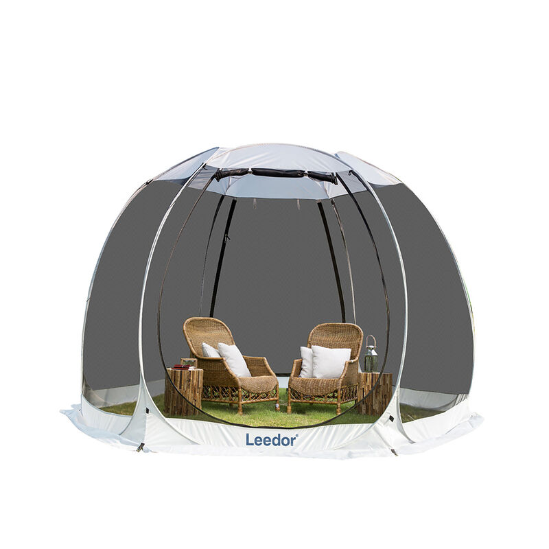 Leedor Pop-Up Screen House Tent, 10' x 10', Gray image number 2