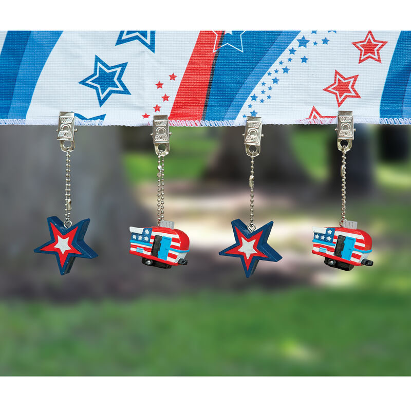 Patriotic Tablecloth Weights, Set of 4 image number 2