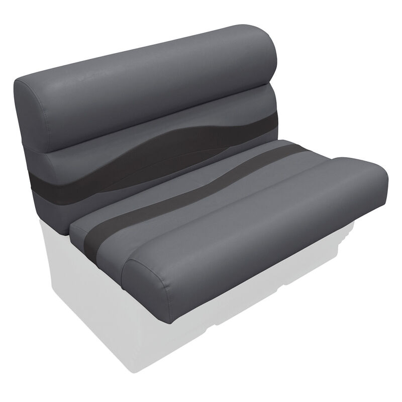 Wise Premier Pontoon 36" Bench Seat Top Cushion Set Only image number 2