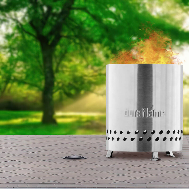 Duraflame 5.5" Stainless Steel Mini Fire Pit image number 6