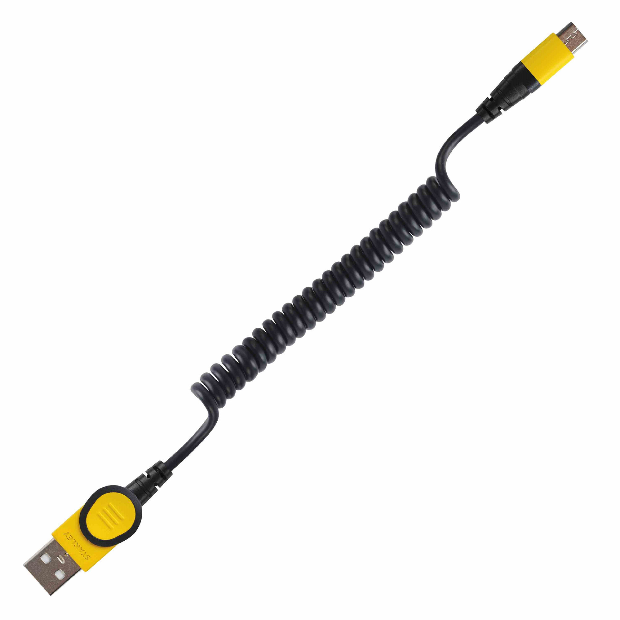 coiled lightning cable
