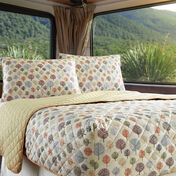 Shavel Home Products Micro Flannel RV Fitted Bedspread Set