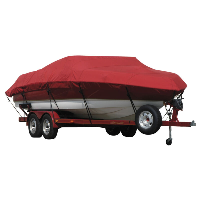 Exact Fit Covermate Sunbrella Boat Cover for Rinker 262 262 Br W/Factory Arch I/O image number 15