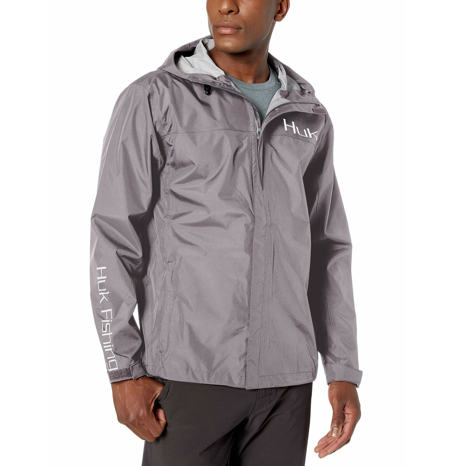 HUK Men's Packable Rain Jacket | Overton's