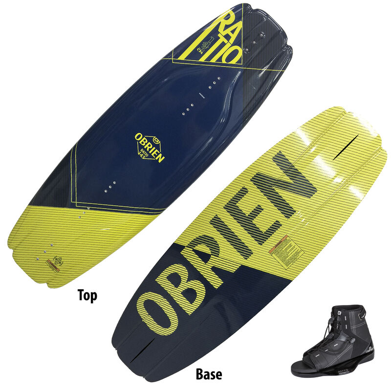 O'Brien Ratio Wakeboard With Access Bindings image number 1