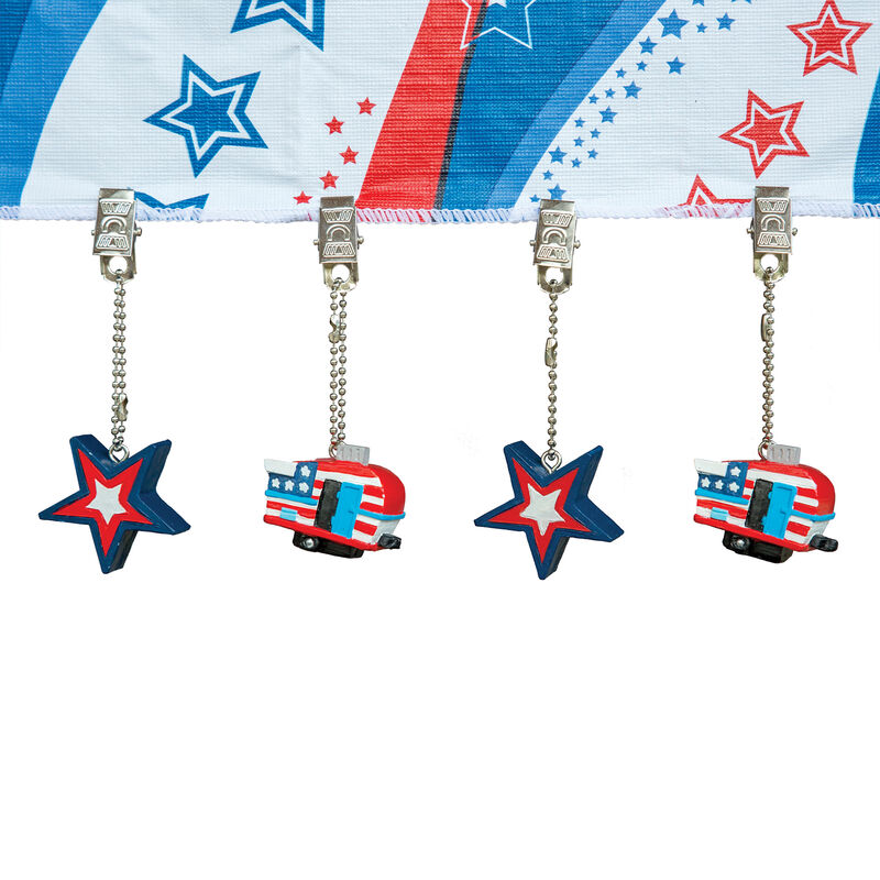 Patriotic Tablecloth Weights, Set of 4 image number 3