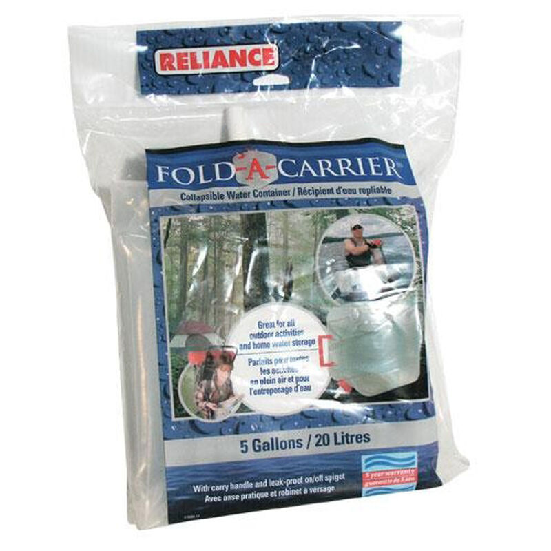 Reliance Fold-A-Carrier Collapsible Water Container, 2-1/2-Gallon/10-Liter image number 3