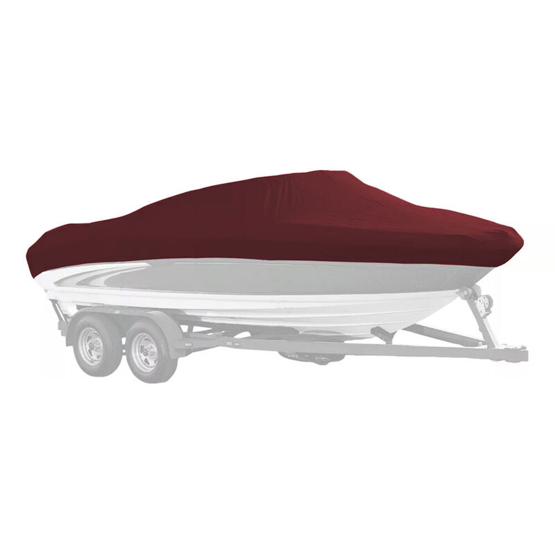 Covermate Conventional V-Hull Cuddy I/O 15'6"-16'5" BEAM 86" - Burgundy image number 1