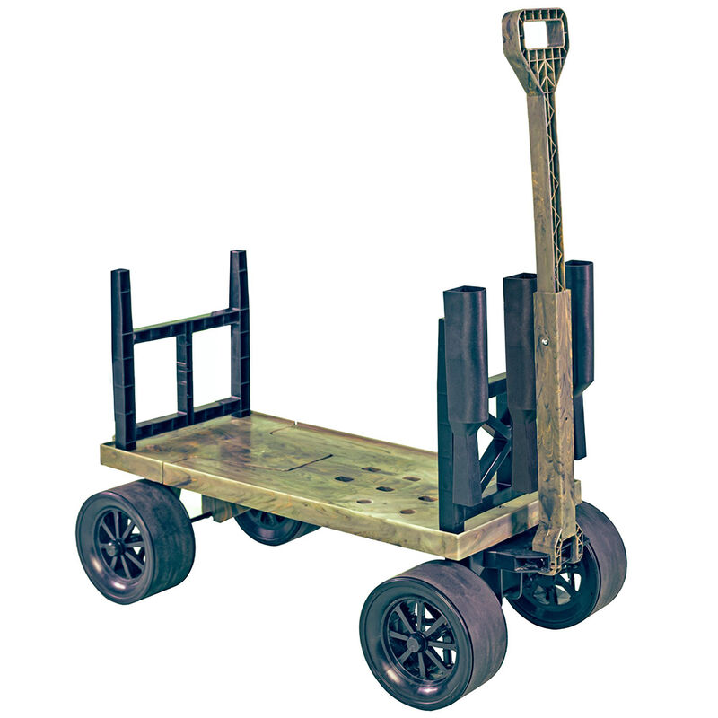 Mighty Max Cart Utility Hand Truck Dolly Black Tub