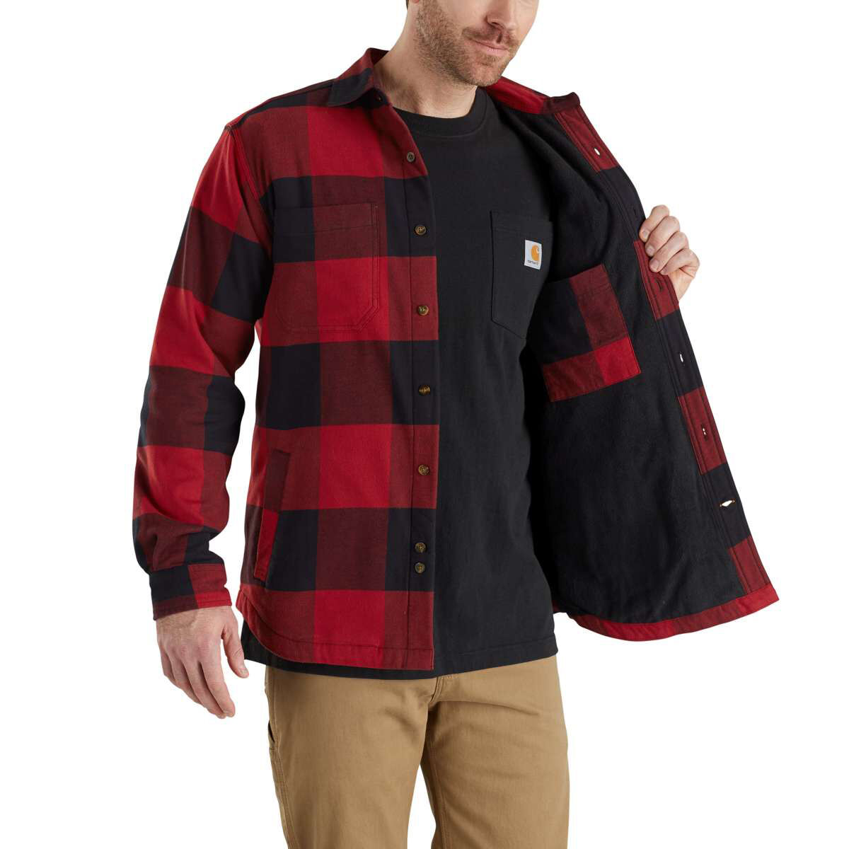 carhartt fleece shirt