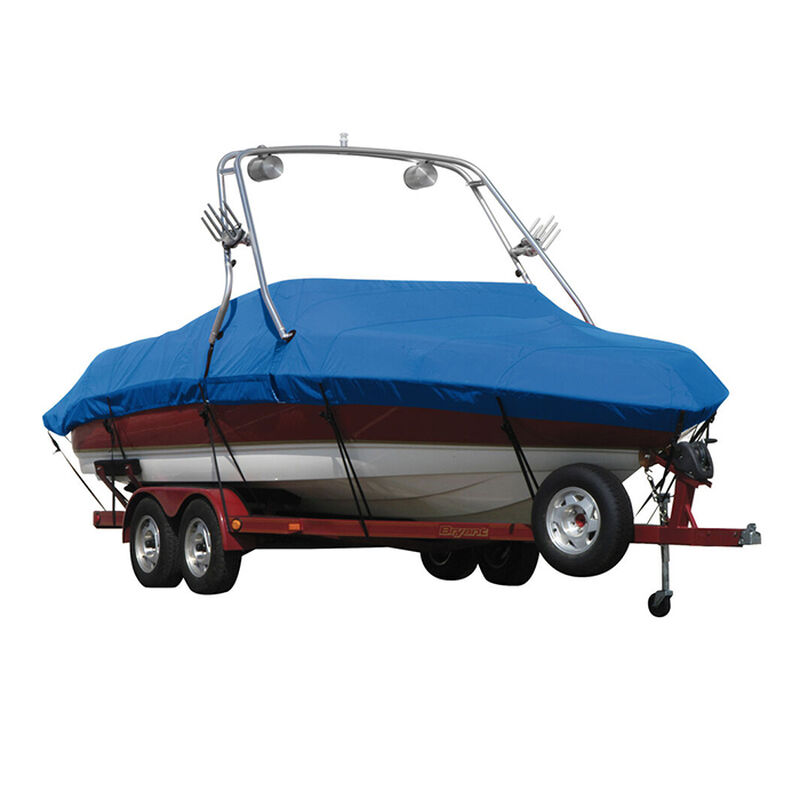 Exact Fit Sunbrella Boat Cover For Cobalt 200 Bowrider With Tower Covers Extended Platform image number 12