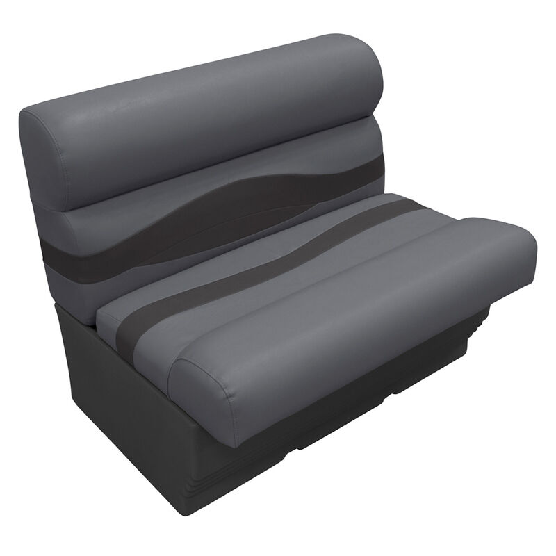 Wise Premier Pontoon 36" Wide Bench Seat with Slate Base image number 1