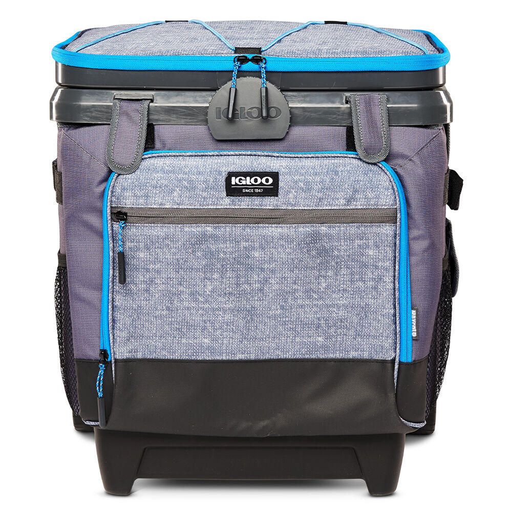 igloo maxcold voyager 36 can snapdown cooler