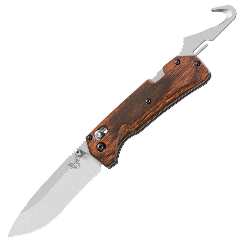 Benchmade 15060 Grizzly Creek Folding Knife, Dymondwood Handle image number 1