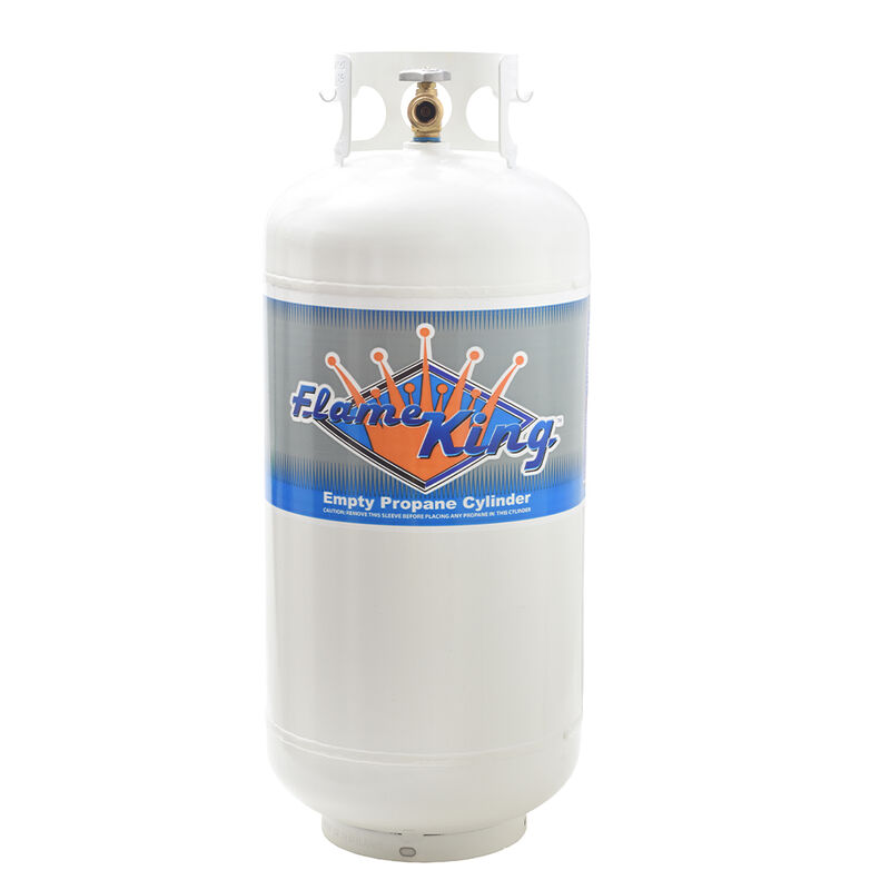 Flame King 40-lb. Empty Propane Cylinder with OPD image number 1