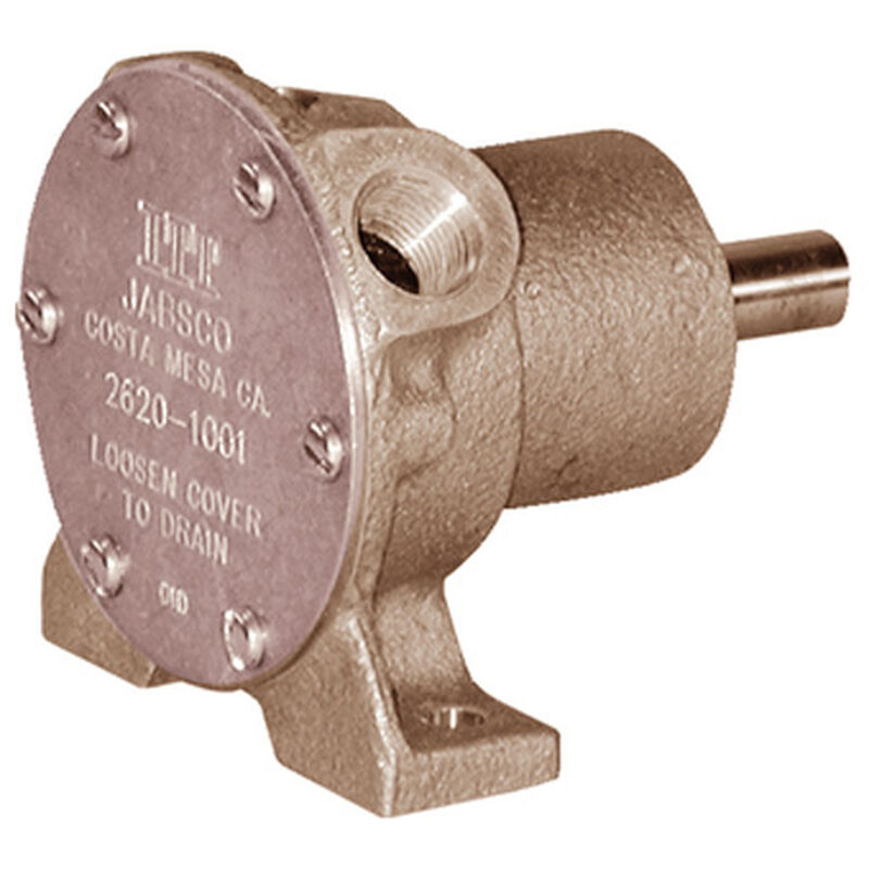 Jabsco Pulley Driven Neoprene Impeller Pump, 5.8 GPM image number 1
