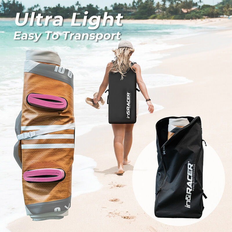 inQracer 10'6" Inflatable Stand-Up Paddleboard image number 4