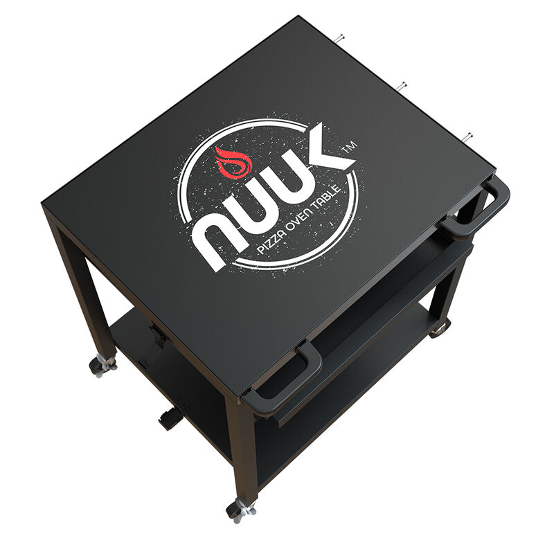 NUUK Heavy-Duty 30" Solid Steel Pizza Oven Table image number 2