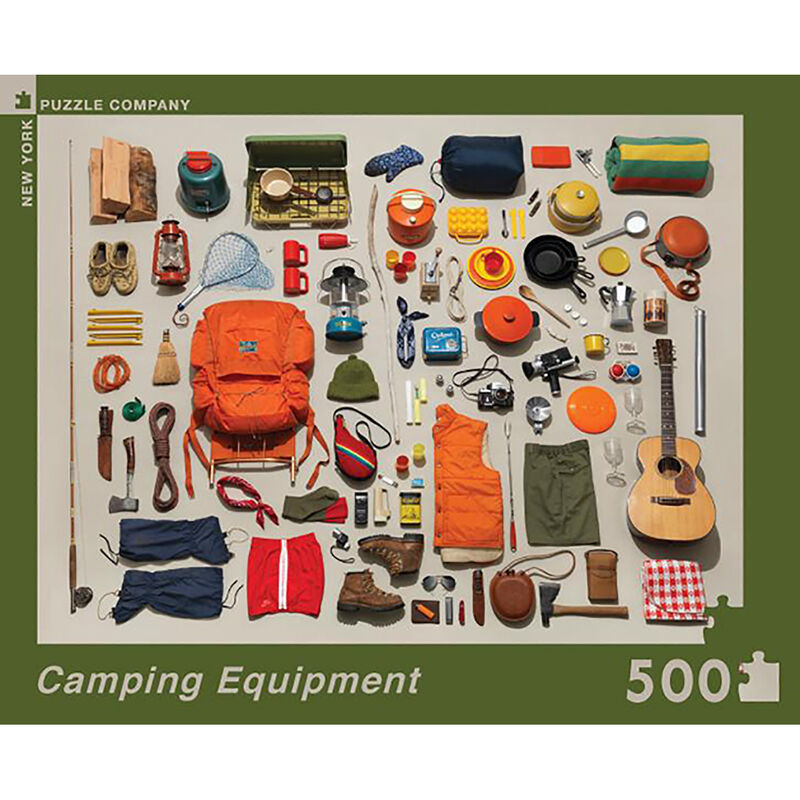 Camping Equipment 500-Pc. Jigsaw Puzzle image number 2