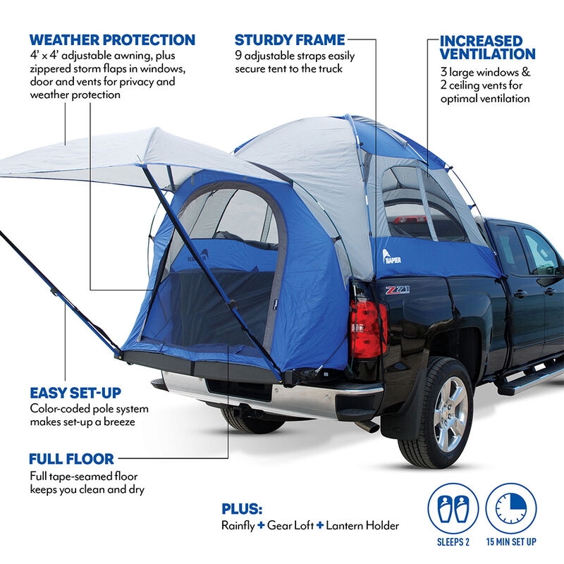 Napier Sportz Truck Tent, Full-Size Regular Bed image number 8