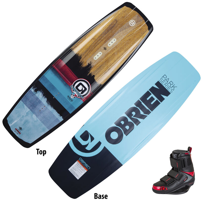 O'Brien Indie Wakeboard With GTX Bindings image number 1