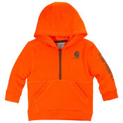 Carhartt Child's Blaze Logo Fleece Half-Zip Sweatshirt