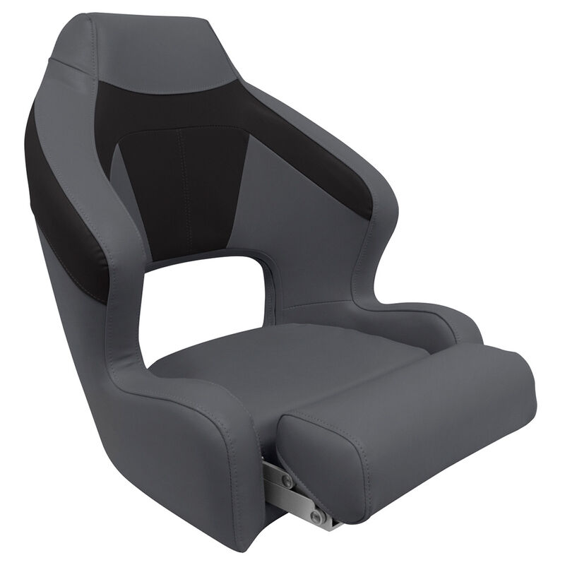 Wise Premier Pontoon XL Bucket Seat with Flip-Up Bolster image number 13