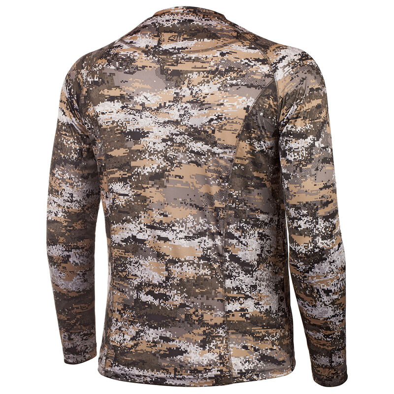 Huntworth Men’s Long-Sleeve Hunting Shirt, Disruption Camo image number 2