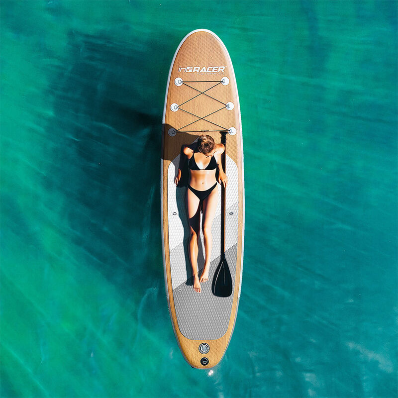 inQracer 10'6" Inflatable Stand-Up Paddleboard image number 6