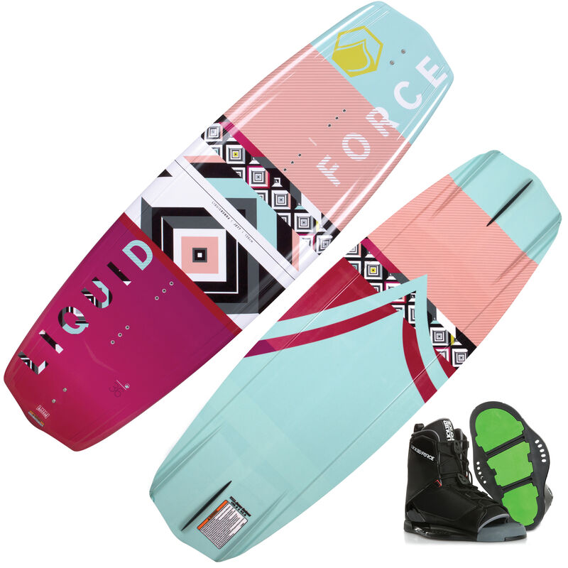 Liquid Force Jett Wakeboard With Transit Bindings image number 1