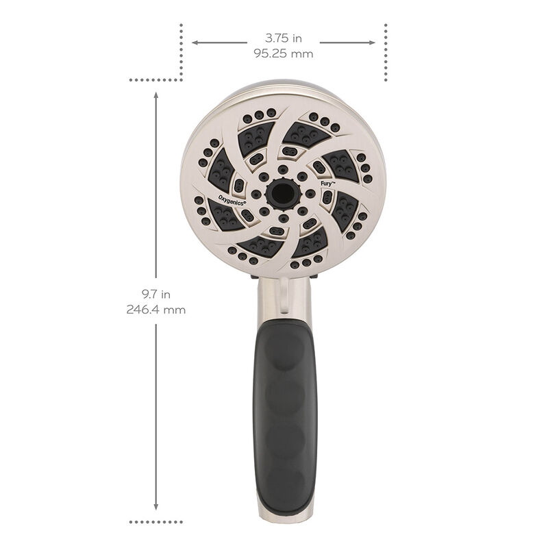 Fury RV Handheld Shower, Brushed Nickel image number 6