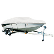 Covermate Sharkskin Plus Exact-Fit Cover for Sea Arrow V180 V180 W/High Bow Rails W/Ski Tow Pocket I/O. White