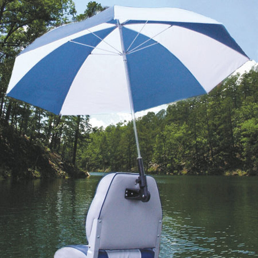 Boating umbrella, Real-Shade Boat Seat Umbrella with Bracket | Overton's