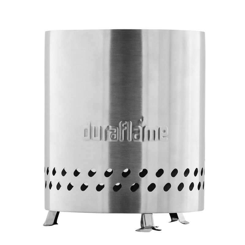 Duraflame 5.5" Stainless Steel Mini Fire Pit image number 1