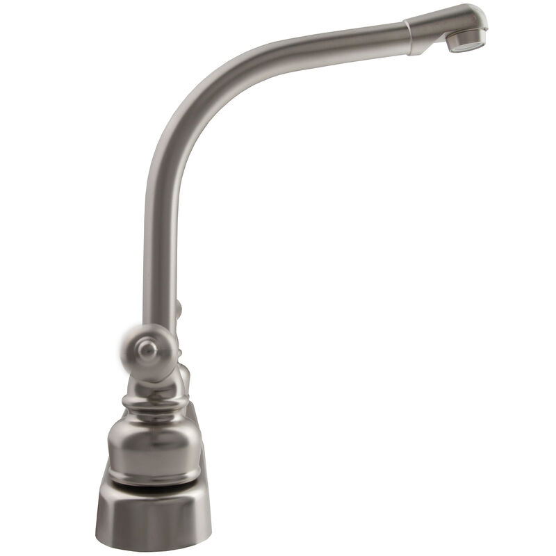  Dura Faucet Classical Hi-Rise RV Kitchen Faucet, Brushed Satin Nickel image number 4