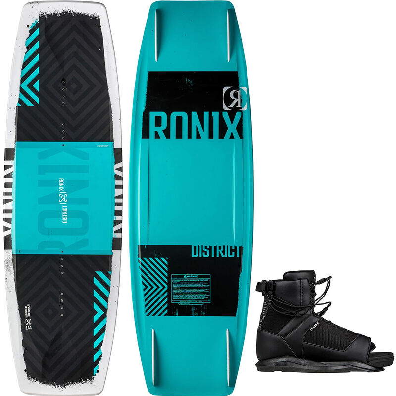 Ronix District Wakeboard with Divide Boots image number 1