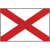 Alabama State Flag, 12" x 18"
