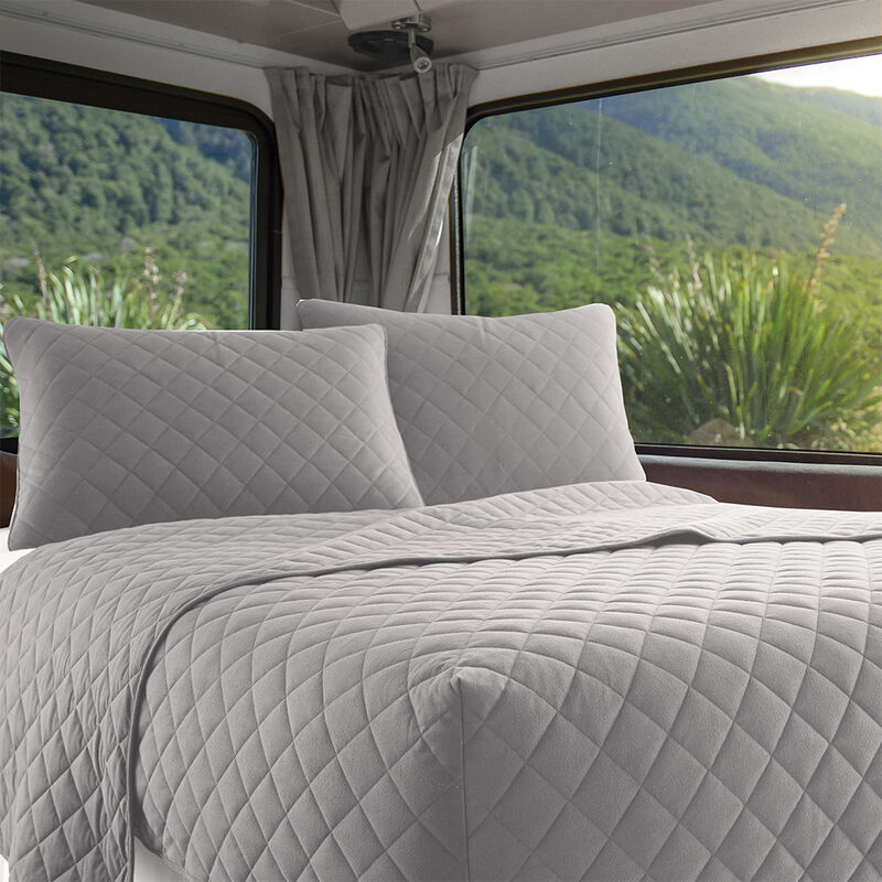 Shavel Home Products Micro Flannel RV Fitted Bedspread Set image number 1