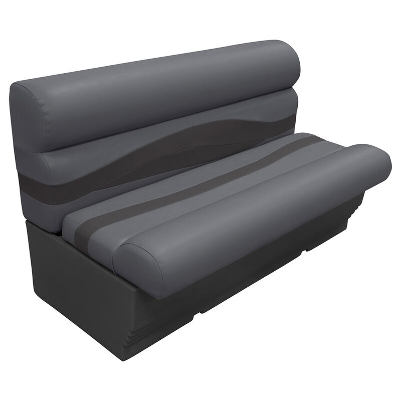 Wise Premier Pontoon 50" Wide Bench Seat with Slate Base image number 1
