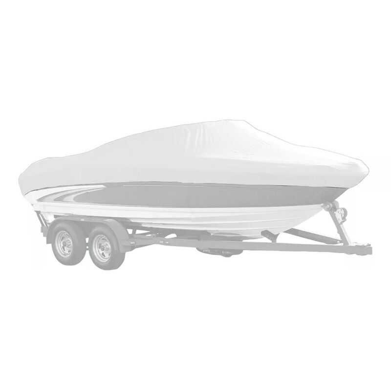 Covermate Aluminum Jon Boat O/B 9'6"-10'5" BEAM 54" - White image number 1